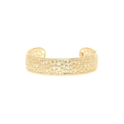 Bracciale rigido a forma di cuore in oro MY HEART