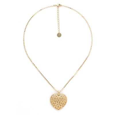 Collana con ciondolo a forma di cuore semplice MY HEART