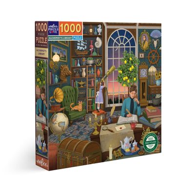 Eeboo Alchemist's Library - 1000 Piece Jigsaw Puzzle