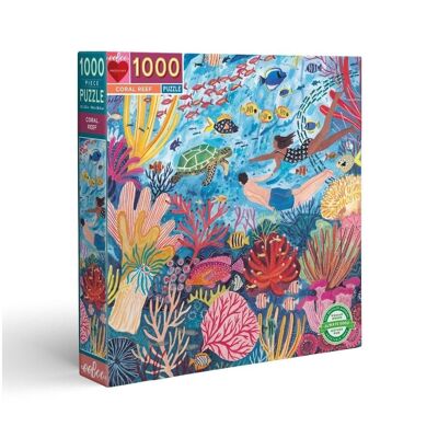 eeBoo Coral Reef - 1000 Piece Jigsaw Puzzle