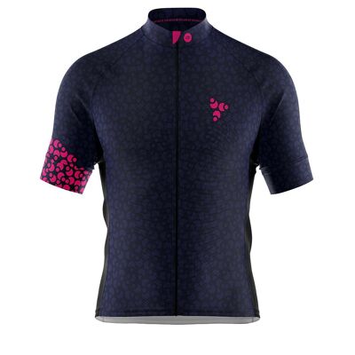 Big and Tall Mens Tor Cycling Jersey in Incognito Blue