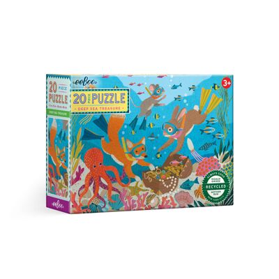 eeBoo Puzzle Trésor des profondeurs marines 20 pièces