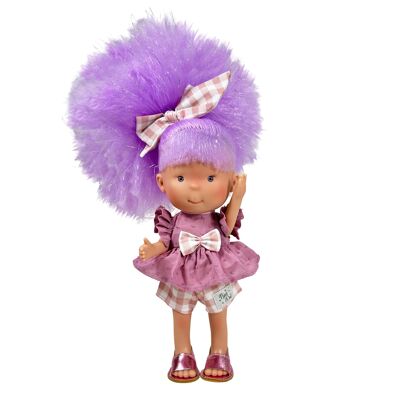 POUPÉE EN COTON PIPPA LILAS RÉF:0202