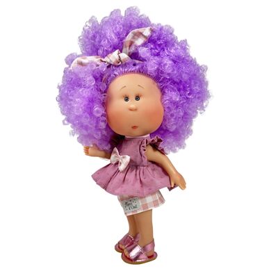 POUPÉE BOUCLÉE LILAS RÉF:0203