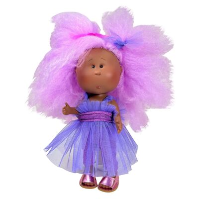 MIA MULATA POUPÉE BARBE À PAPA DIFFÉRENTES COULEURS DE CHEVEUX