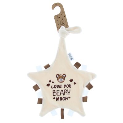 Tuttle Toy Star Je t'aime beaucoup BEARY Beige
