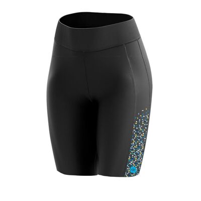 Women's Padded Cycling Shorts in Gem Blue
