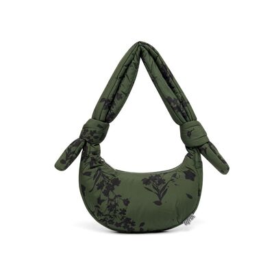 Biwa Micro Puffy Floral Vert