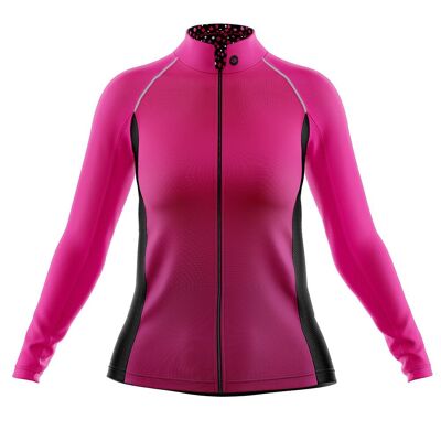 Women's Wind Water Resistant Jacket in Pink Squircle