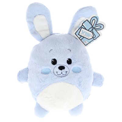 Coniglietto di peluche squish blu grande
