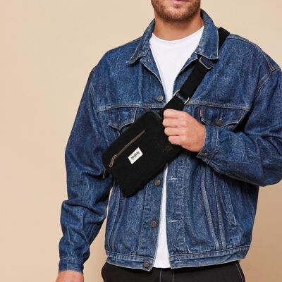 Daddy Cool Black Fanny Pack