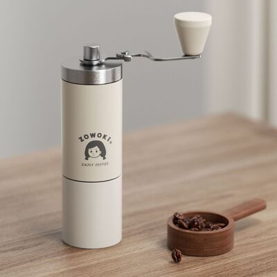 Macinacaffè manuale in acciaio inox