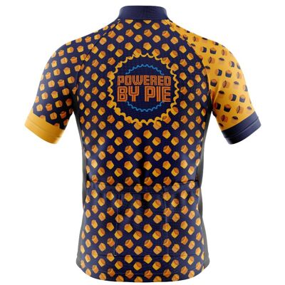 Mens Cove Cycling Jersey in Powered By Pie