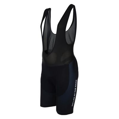 Ey Up FLAB Text Black Padded Cycling Bib Shorts