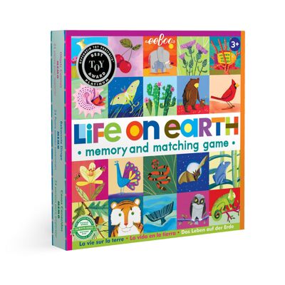 eeBoo Life On Earth - Gioco di memoria e abbinamento