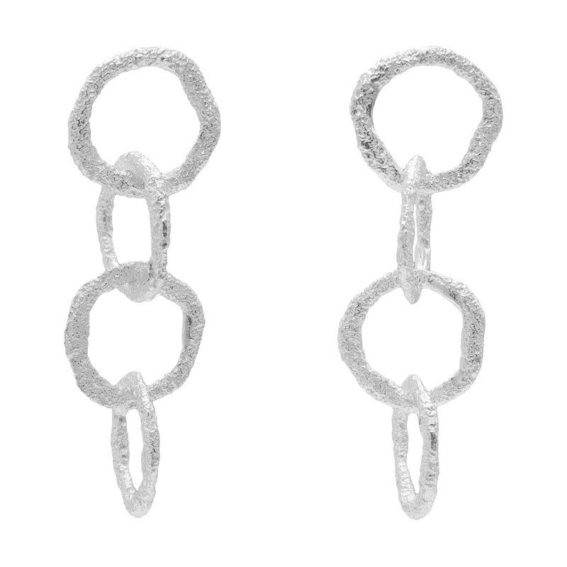 Argos-Silberohrringe