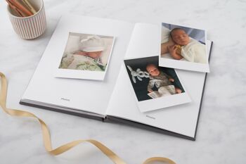 Carnet de souvenirs de bébé - Journal de bébé de première année - Beige 4