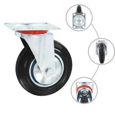 Mobelhusch 32 pcs Zwenkwielen 160 mm 2