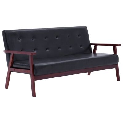 Mobelhusch 3-delig Bankstel art-vacío negro 1