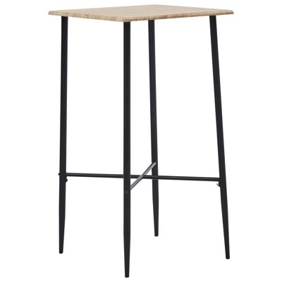 Ensemble de bar 3 pièces Mobelhusch en plastique blanc 3