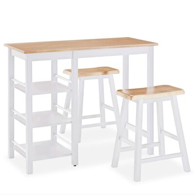 Set bar Mobelhusch 3 pezzi in MDF con