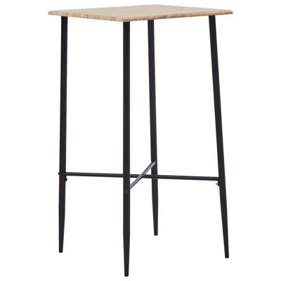 Ensemble de bar 3 pièces Mobelhusch en tissu bleu 3