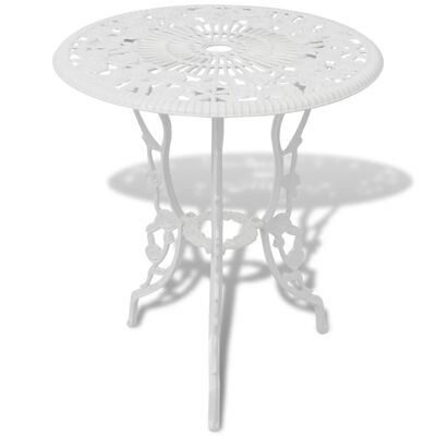 Mobelhusch 3-piece bistro set made of aluminum with 2