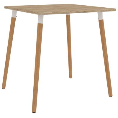 Mobelhusch 3-delige Eethoek rood 4