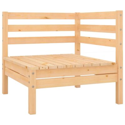 Mobelhusch 3-piece lounge set massive grenenhout 2