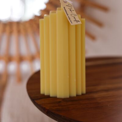 Tower Candle - Yellow