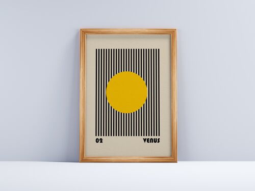 Bauhaus Venus 02 Poster-21x29.7cm / 8x12"