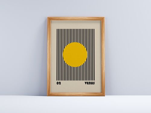 Bauhaus Venus 02 Poster - A0 84.1 x 118.9cm