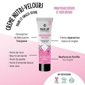 Creme Nutri-Velours mains et ongles 100 ml 2