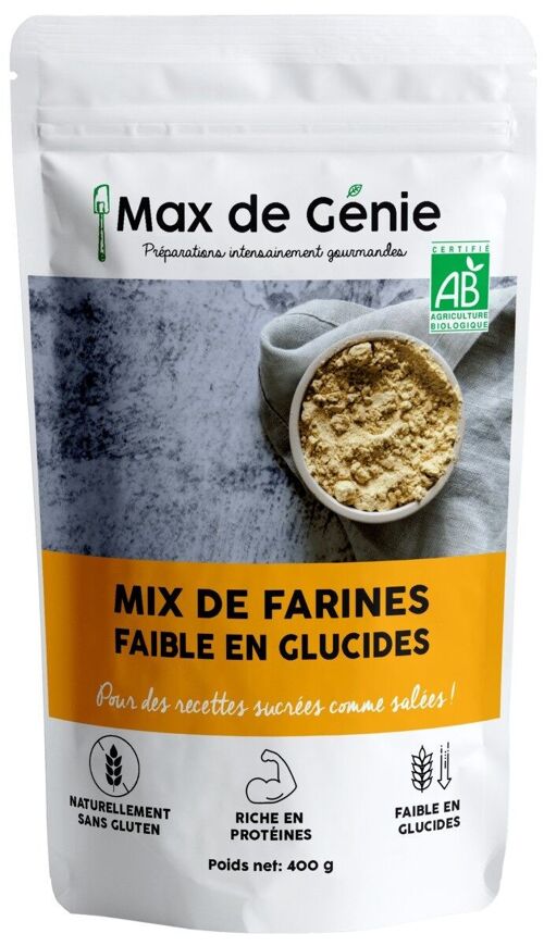 Mix de Farines Faible en Glucides