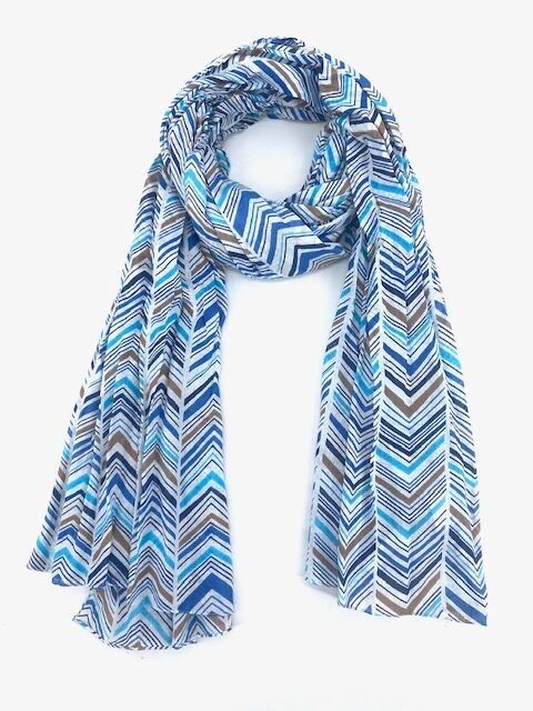 Bufanda 100% algodón indio: ideal como pareo para el verano.