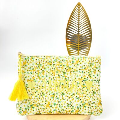 COTTON POUCH "Love Liberty"