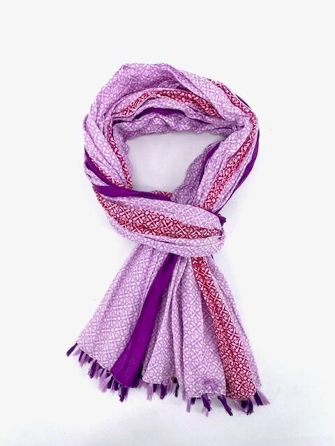 Sciarpa o pareo da donna in 100% cotone