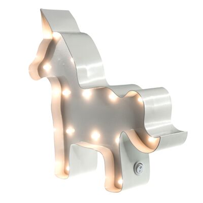 Unicornio S blanco