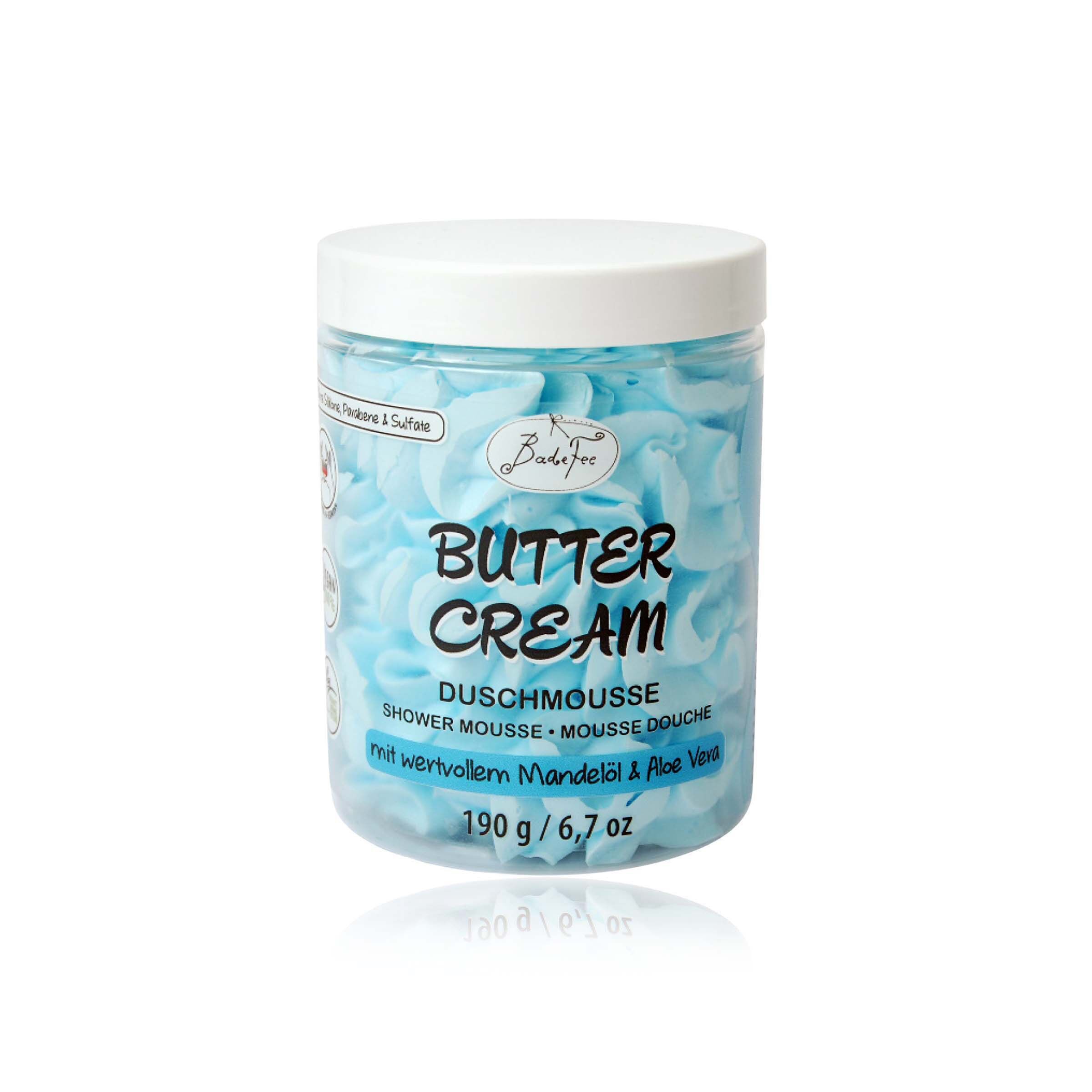 Shower Mousse Butter Cream - creamy & nourishing shower gel