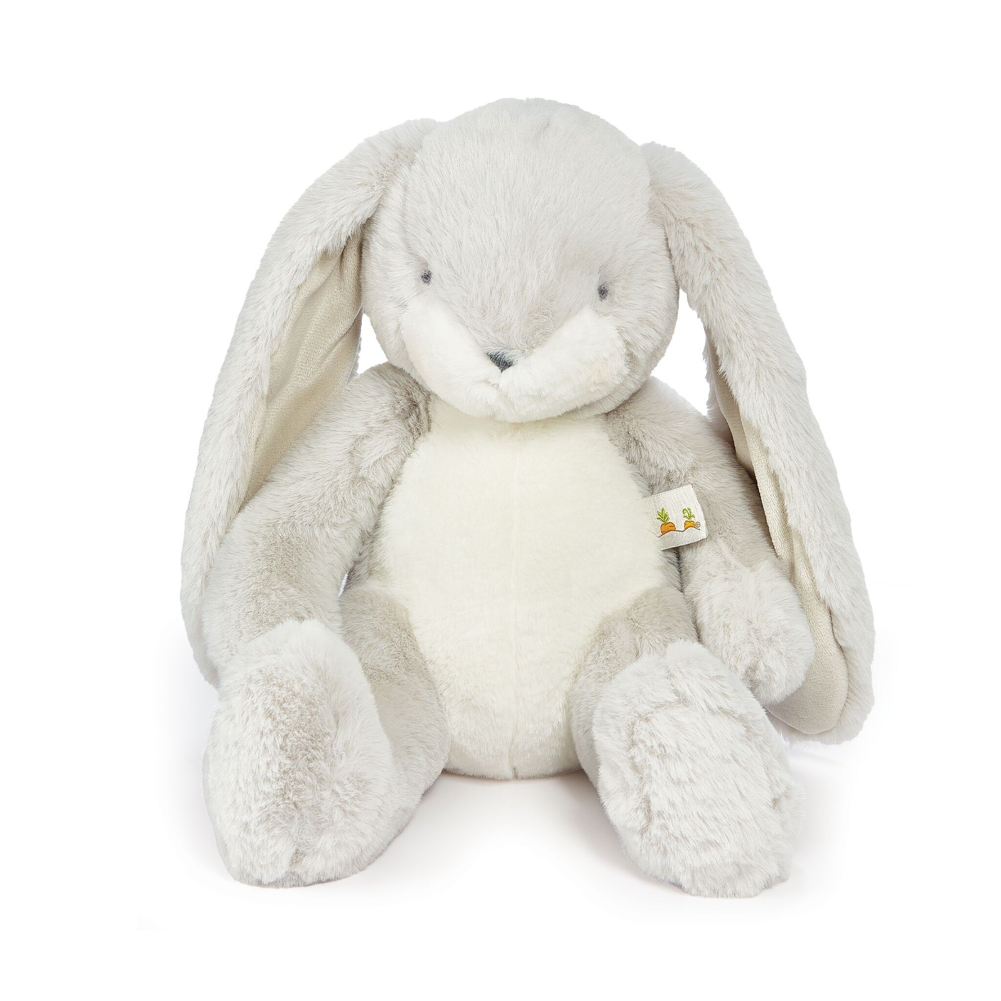 Bunnies By The Bay Nibble Rabbit Soft Toy Gray 38cm
