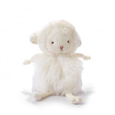 Peluche Bunnies By The Bay Roly-Poly agnello bianco