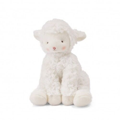 Bunnies By The Bay hug Kiddo the lamb