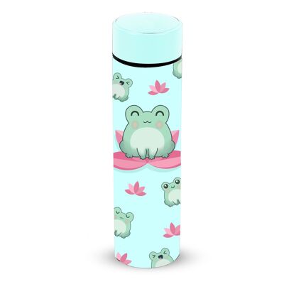 Oh My Pop Froggy-Botella Block, Turquesa