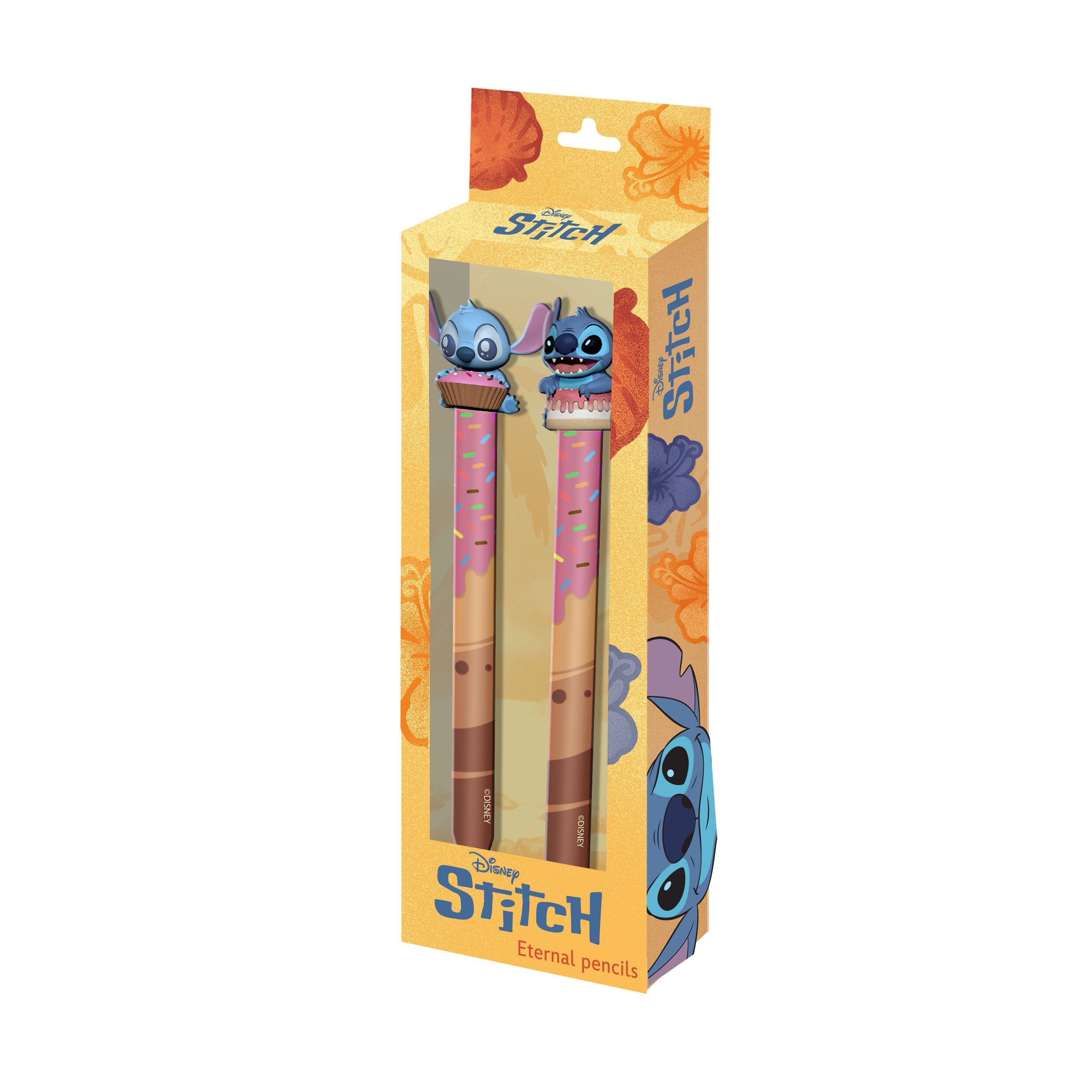 Disney Lilo y Stitch Mix-Pack de 2 Lápices Eternal, Multicolor