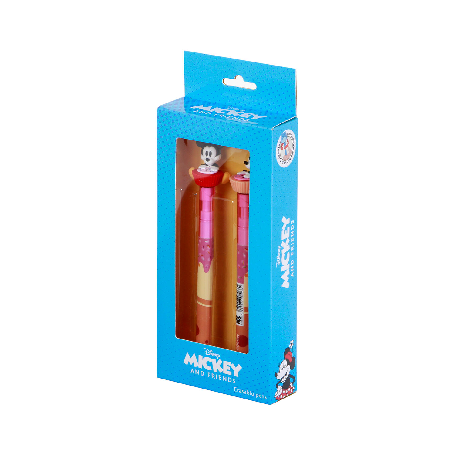 Buy wholesale Disney Mickey and Minnie Mouse 2-Pack Erasable Gel Pens
