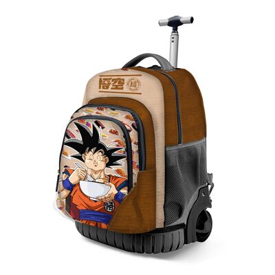 Zaino trolley GTS FAN di Dragon Ball Goku Foodie, marrone