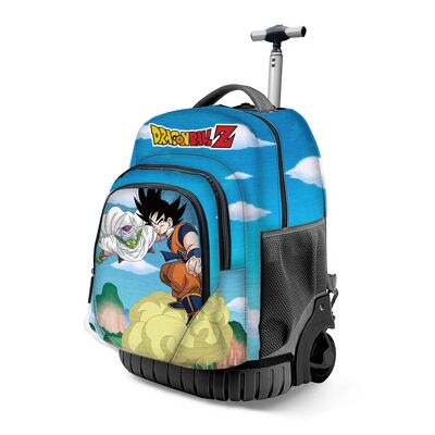 Dragon Ball Goku Piccolo-GTS FAN Trolley Backpack, Blue