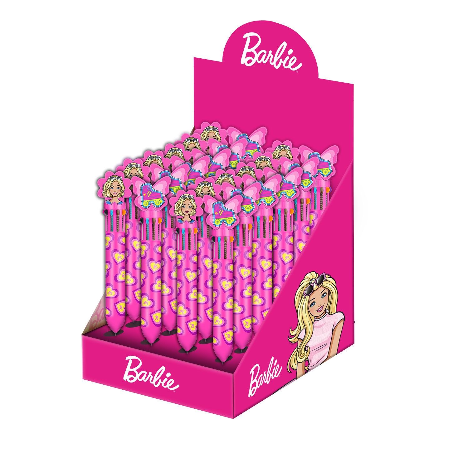 Barbie Mix-Display 24 unità penna 10 colori