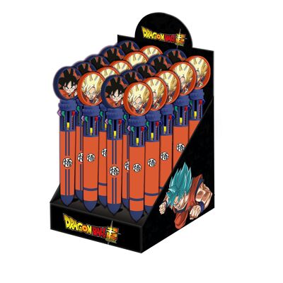 Dragon Ball - Espositore 24 unità penna 10 colori
