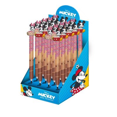 Disney Mickey y Minnie Mix-Expositor 24 Unidades Lápiz Eternal